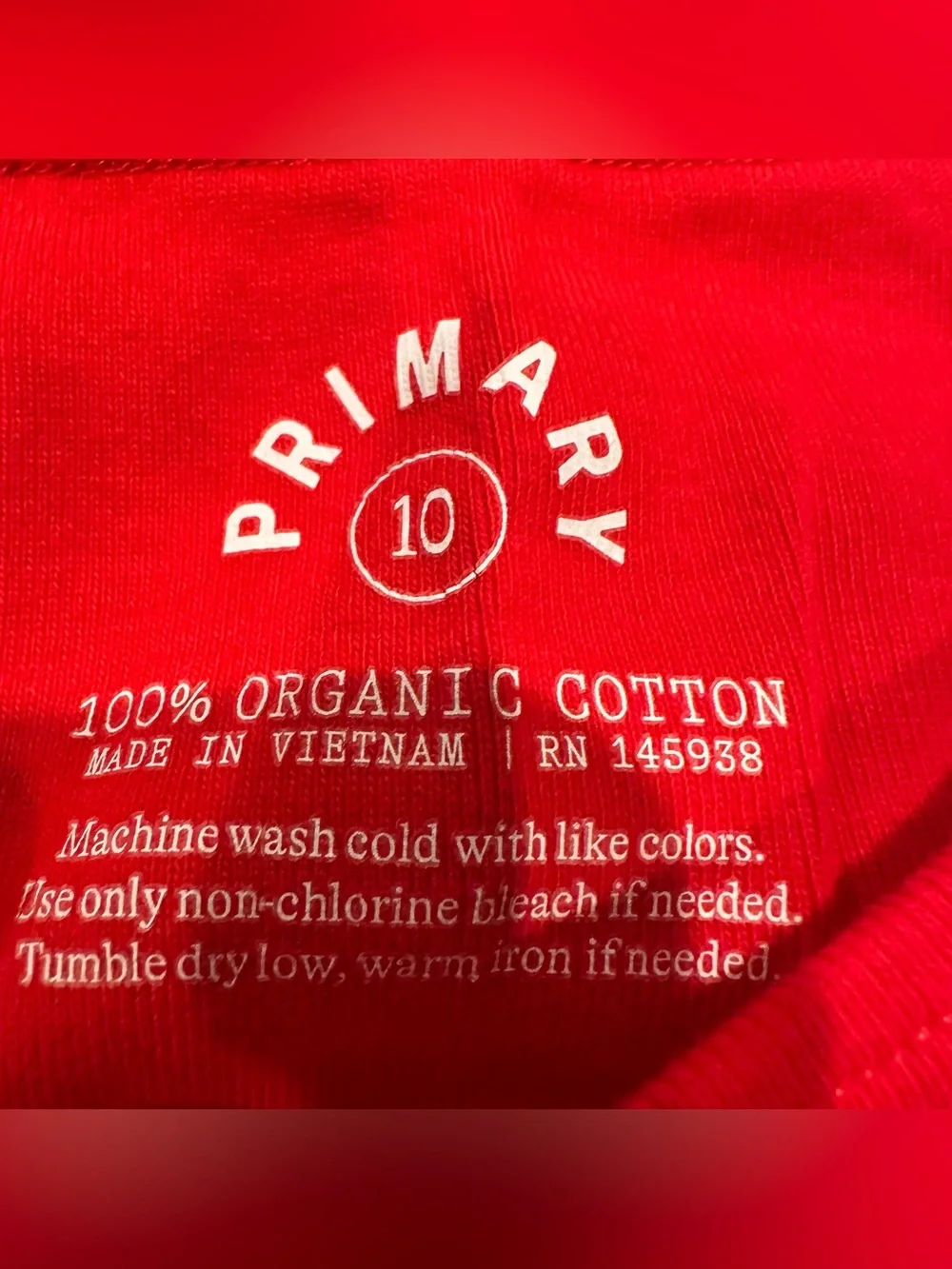 Lot of 6 Primary Tank Tops in Organic Cotton Red, Green, Black, Gray Unisex 10